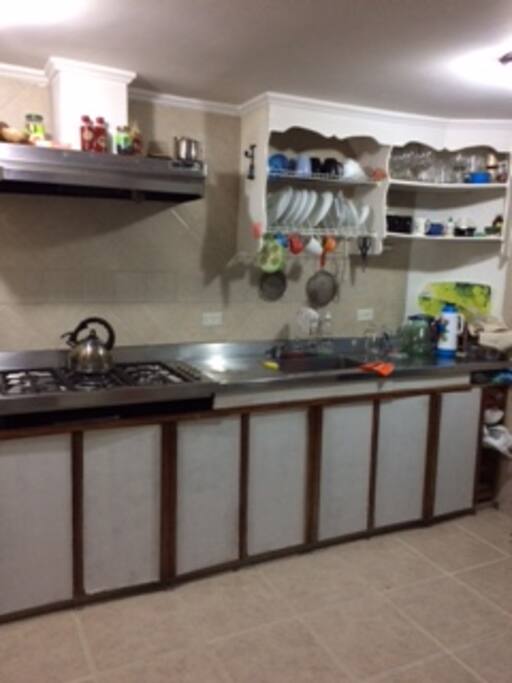 Kitchen for preparing breakfast and occasional dinner
Cocina para preparar desayuno y cena ocasional.