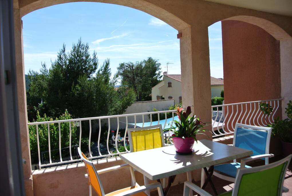 Vue depuis la terrasse