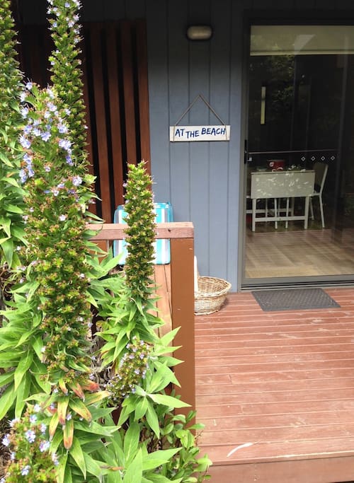 Entrance to the studio