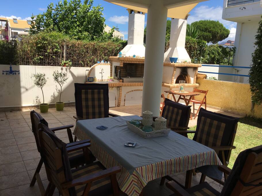 Barbeque and oven