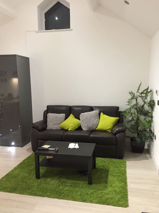 Lounge with bed settee