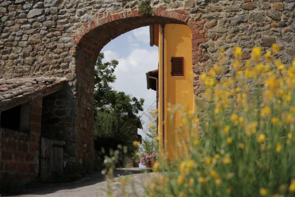 Arrivo a mansarda degli ulivi