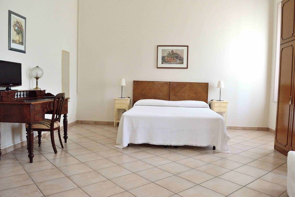 La camera da letto matrimoniale