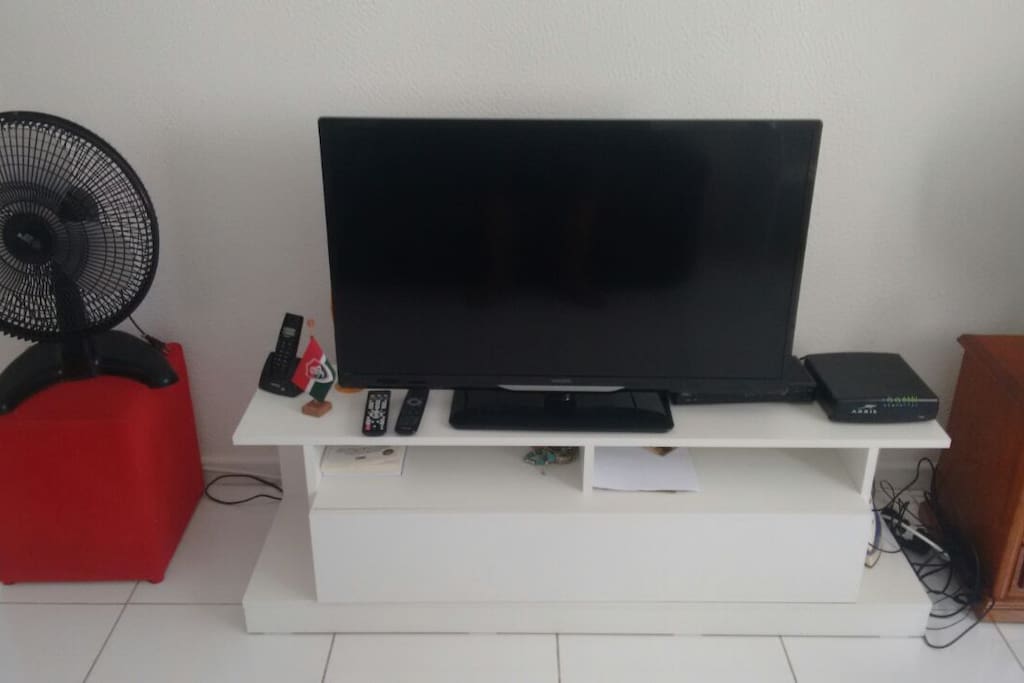 Sala de televisão.