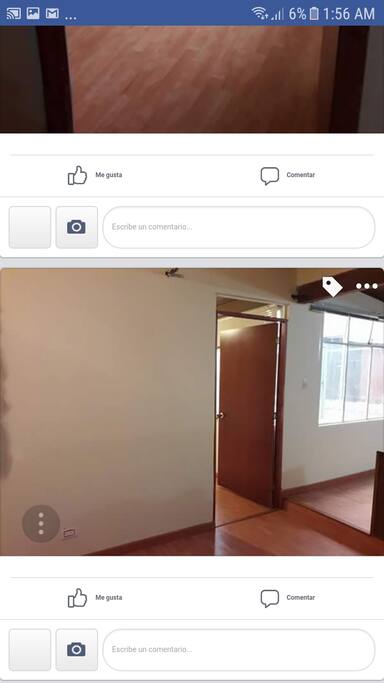 Vista de la Zona Social con Ventanal a Patio con Luz Natural