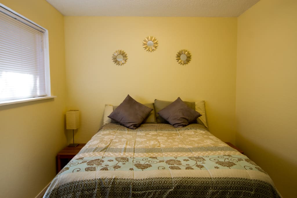 Your bedroom.