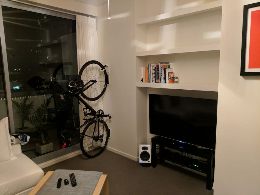 Second bedroom, converted to a TV lounge
