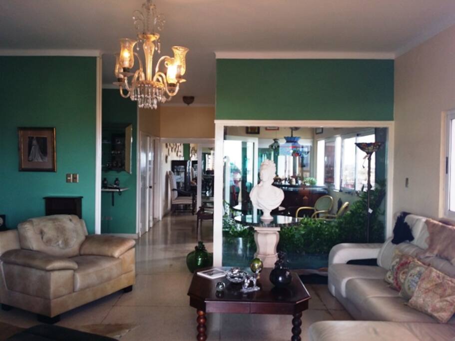 Sala del apartamento
