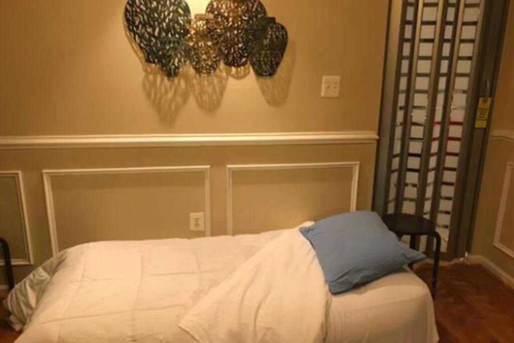 Twin size air mattress.