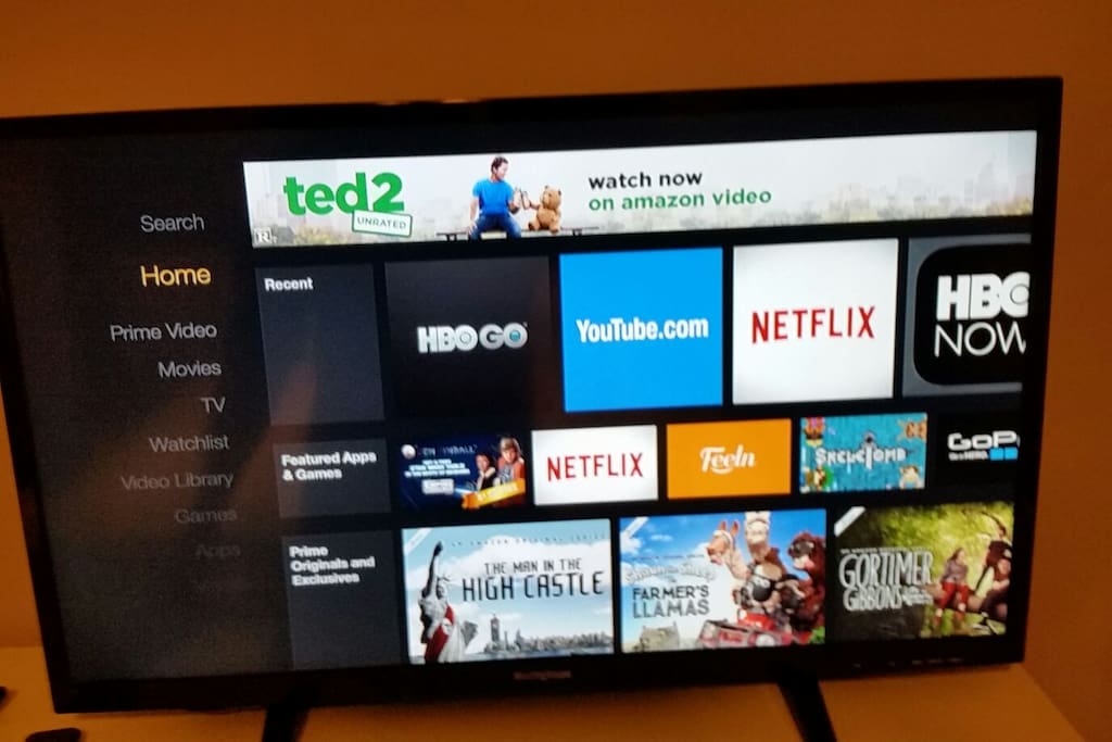 32" TV with Amazon Stick