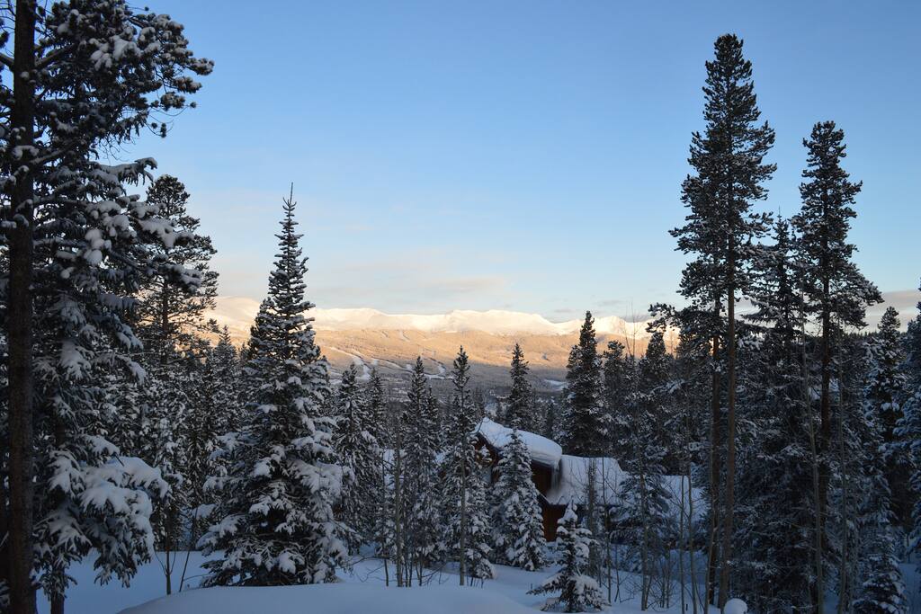 view from front deck
