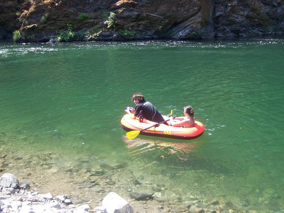private swimming hole