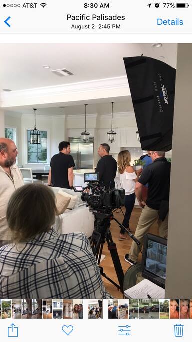 Ample room for Upscale Celebrity Lifestyle Shoots. Special Permission for parking and filming required. Please notify owner to secure proper permits.