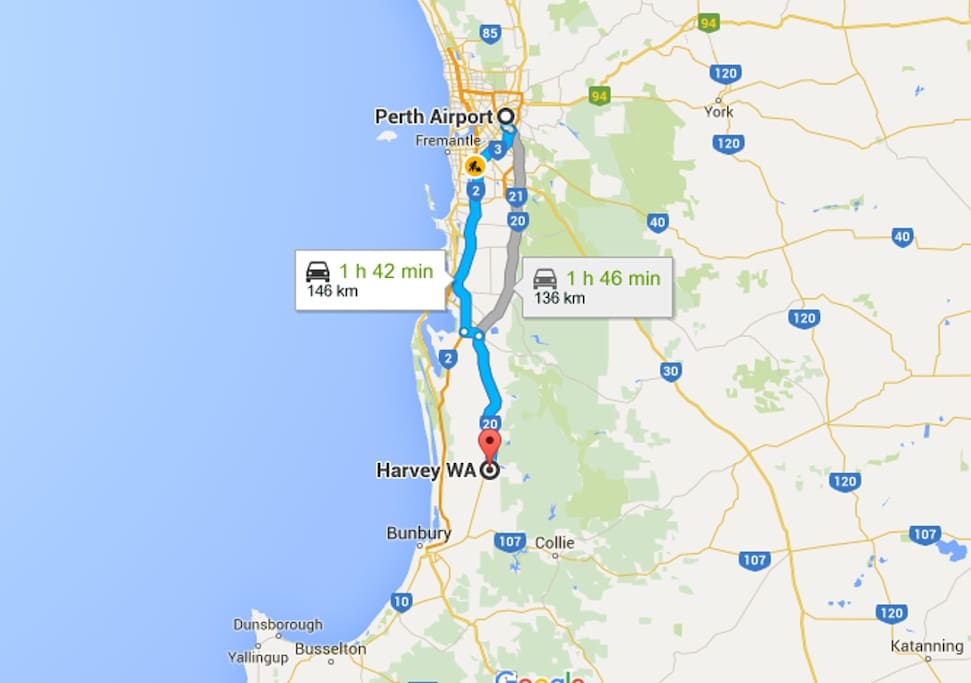 Westernlea Stayz only 1.45 hours drive from Perth CBD