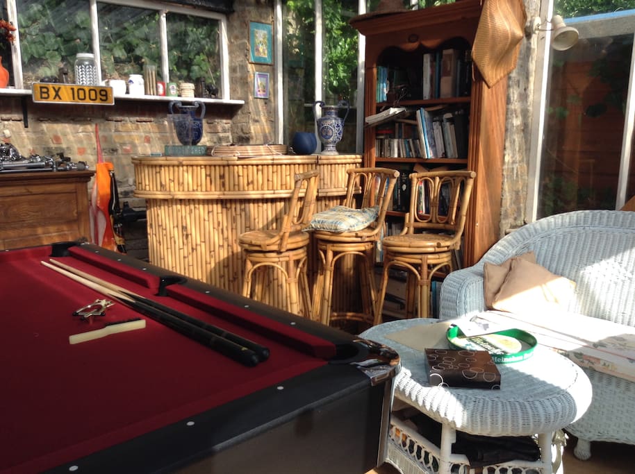 Pool in the summerhouse
