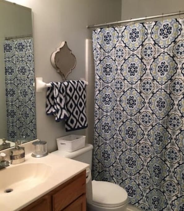 Shared bathroom.
