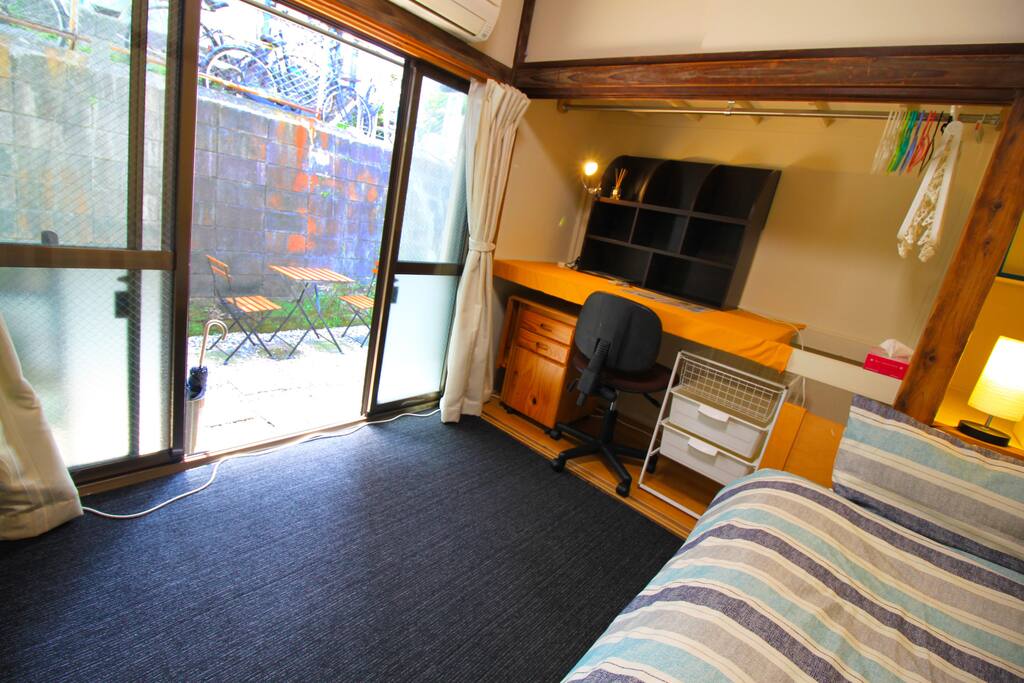 Very good sunshine to the room.