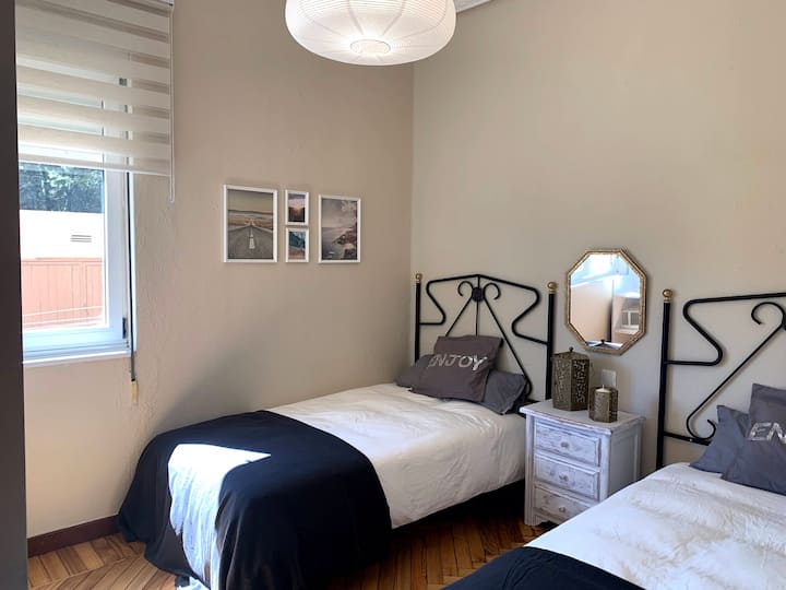 Habitación 2 camas individuales 