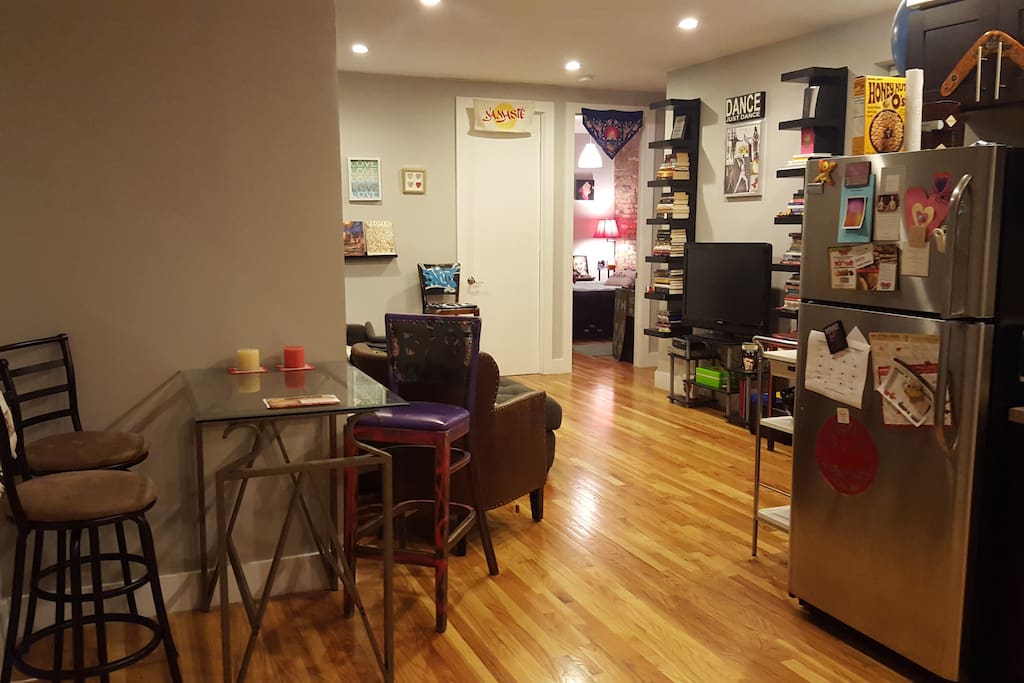 Spacious living room