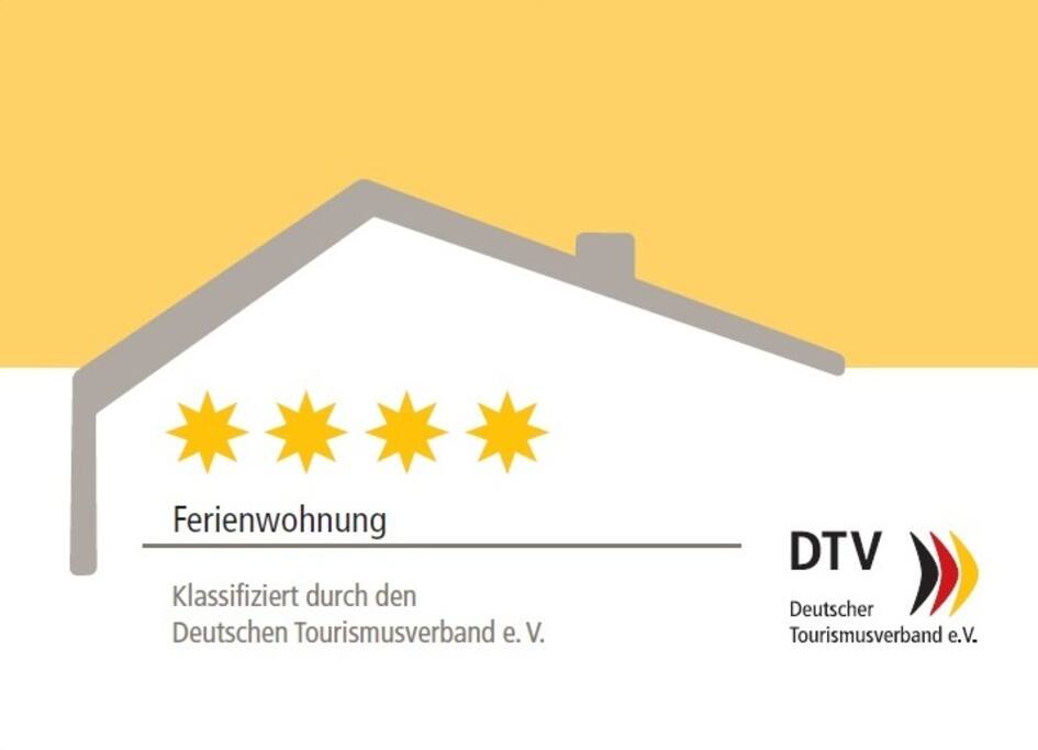 4 Sterne leuchten für Sie!