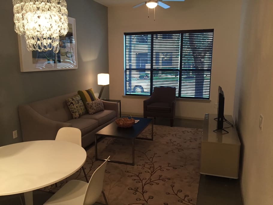 spacious Living Room with Dining areS