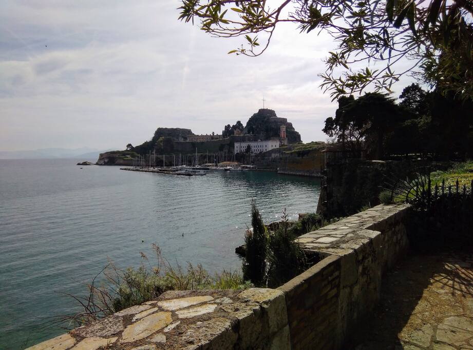 The old fortress of Corfu