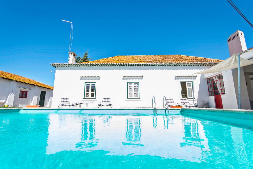 Piscina, casa.