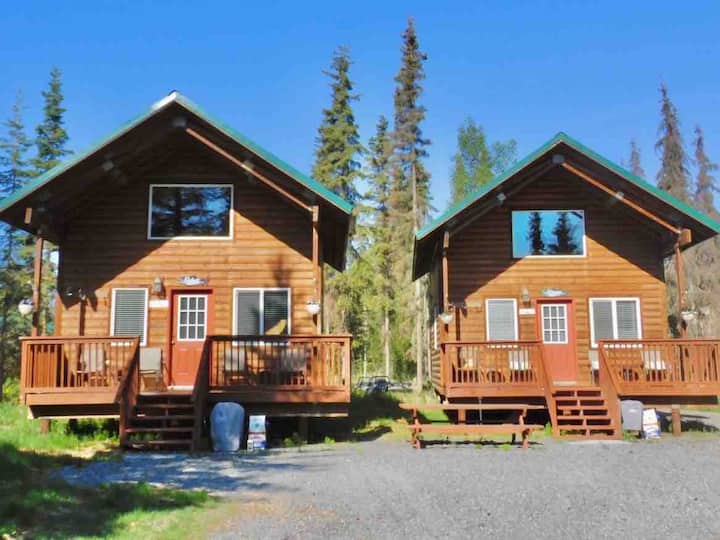 Cabin on the Kenai River Cabins for Rent in Soldotna, Alaska, United