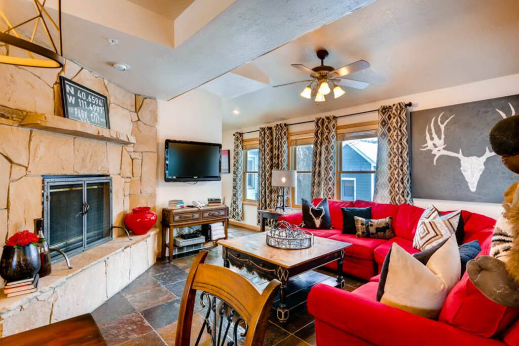 Alpine Retreat #4 Living Area