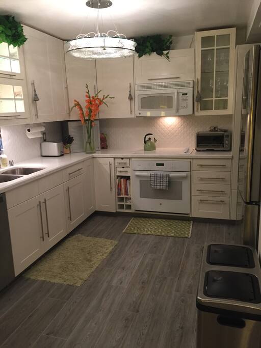 New construction in kitchen.