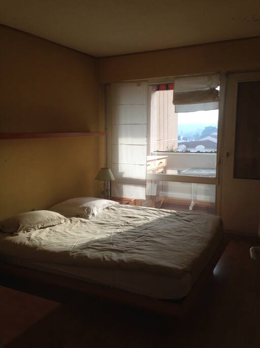 Chambre donnant sur le Salève