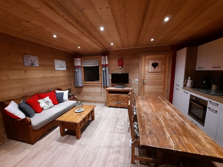 Appartement Rez-de-chaussée Dans Chalet - Lac de Lessy