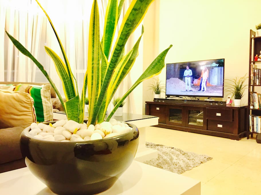 Spacious living hall for a memorable and enjoyable moments