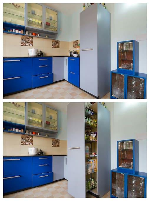 enough kitchen storage