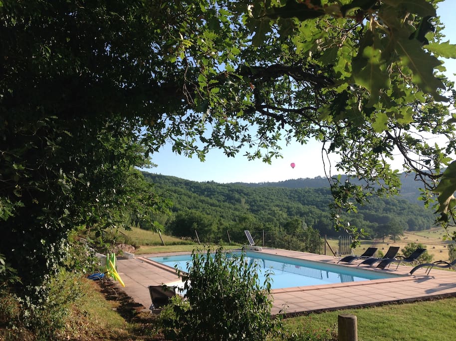 The swimming-pool