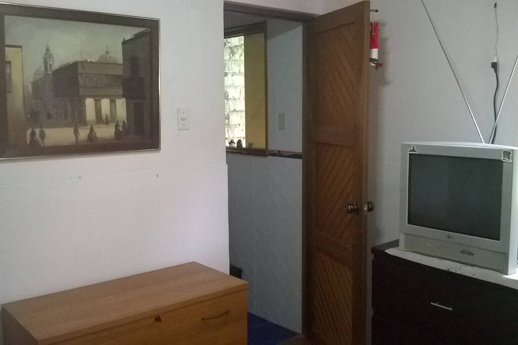 Entrada al baño.