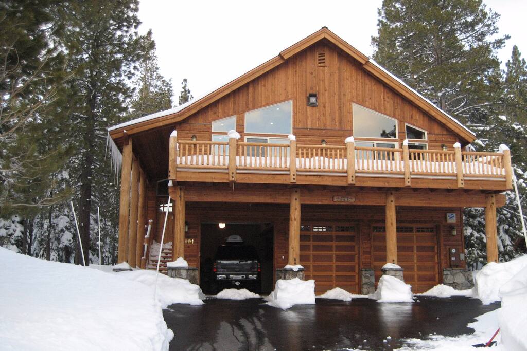 South facing driveway
