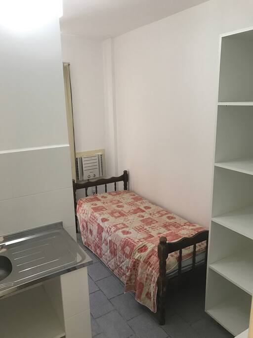 Foto do quarto para 1 pessoa