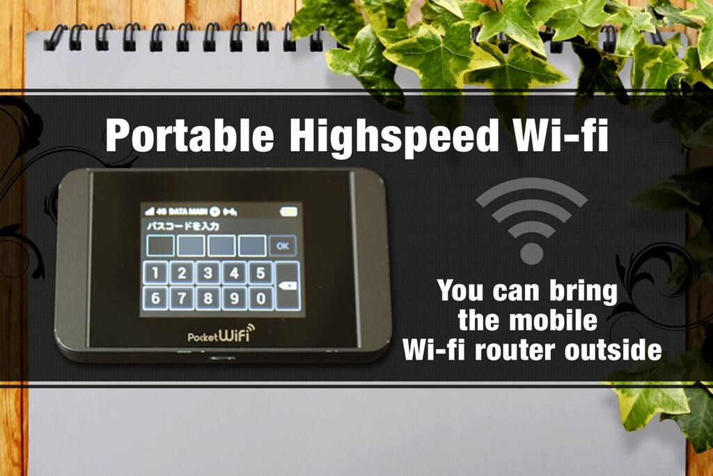 Portable Highspeed Wi-fi.You can use this unlimited mobile Wi-fi router