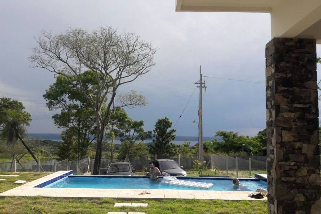 Vista al Lago Ypacarai