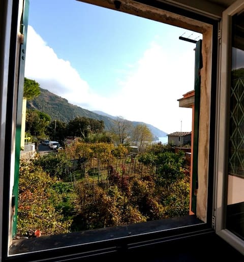 Corniglia with Jacuzzi and balcony 011030-CAV-0028