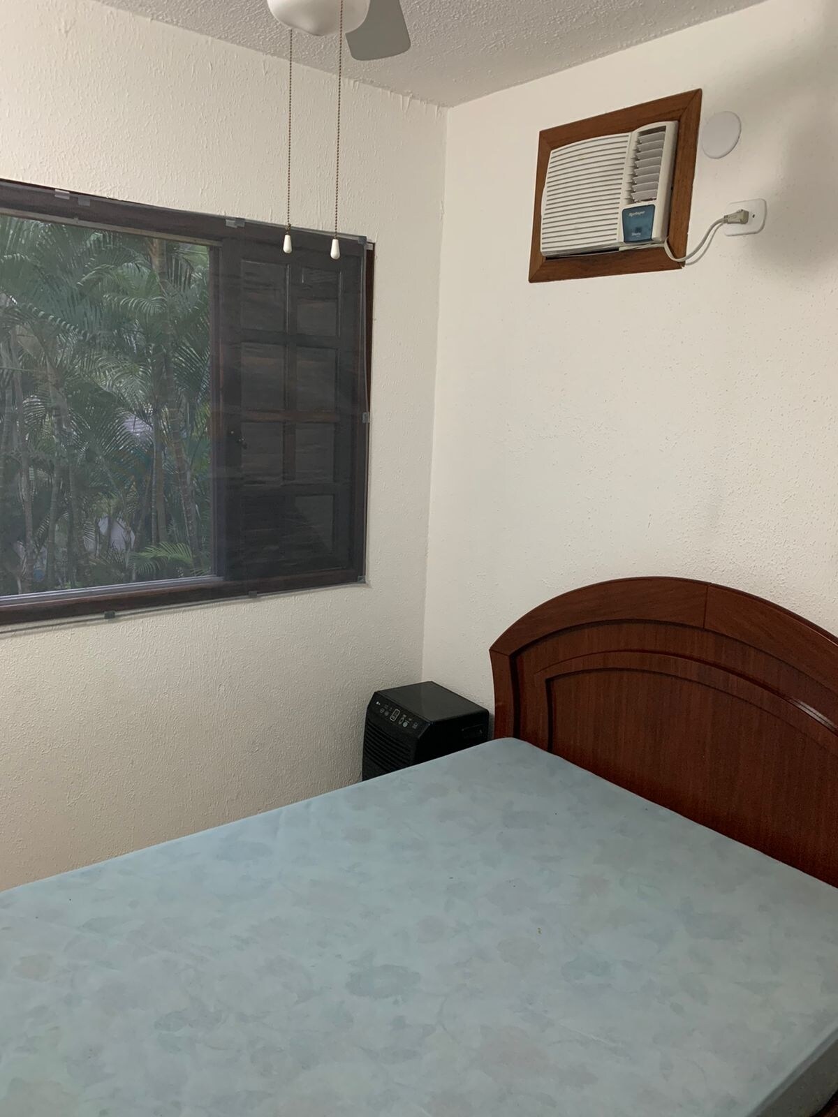 Spálňa 1 - spálňa s manželskou posteľou, ventilátorom a klimatizáciou