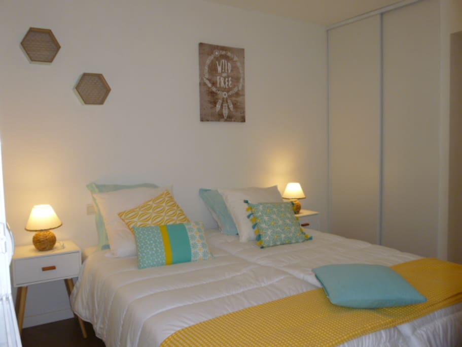 Chambre (lit placé en 2 places)
