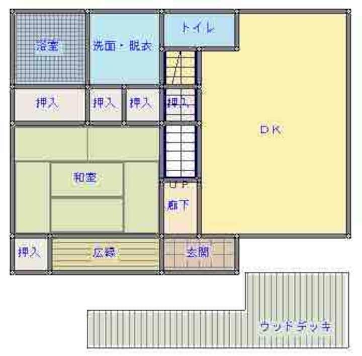 オーシャンビューで釣りして泳げてカフェも近い貸切り宿『ウミトミント』１人追加ごとに4000円／泊 - 宿毛市