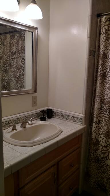 Private Bath with full size shower