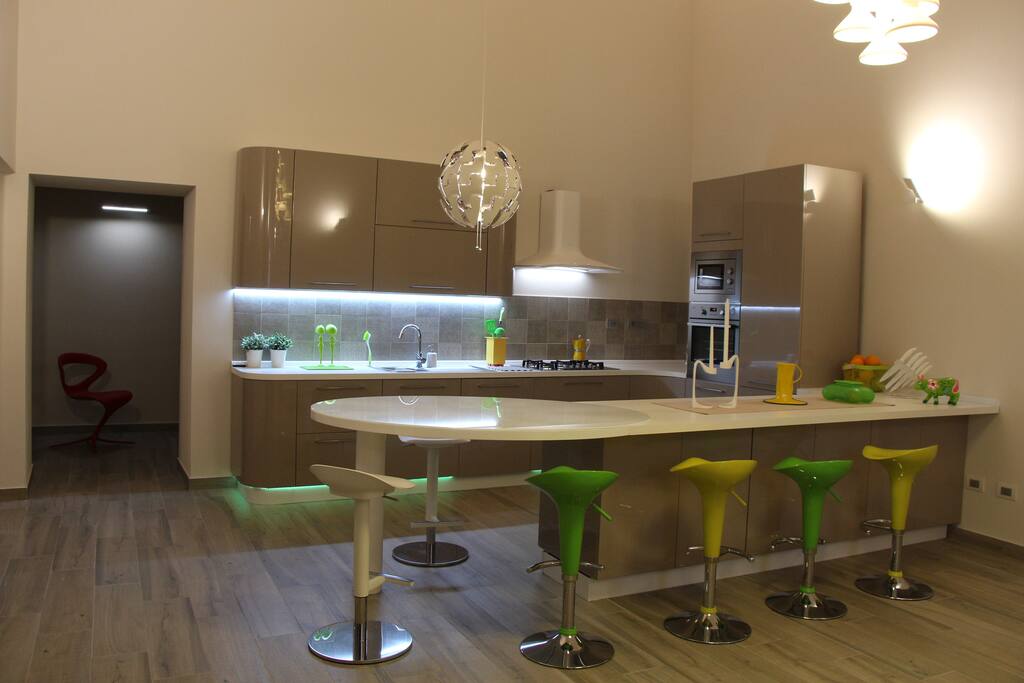 open kitchen