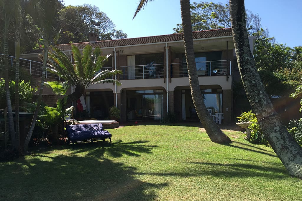 View of the front of the house