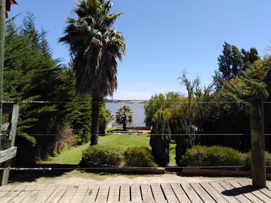 Vista desde la terraza de la casa