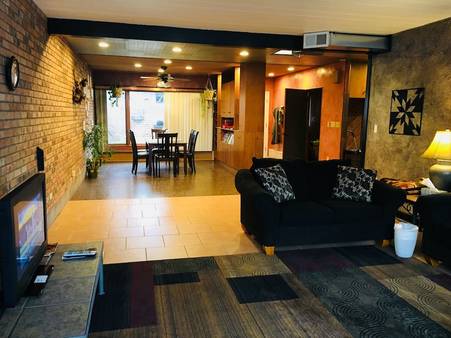 “Trisha’s place was so spacious and comfortable. Little touches, luxury toiletries, coffee and tea, and bottled water, were much appreciated. The neighborhood was quiet and was easy to get to Duluth. I would like to return to Trisha’s.”Kathie ★★★★★