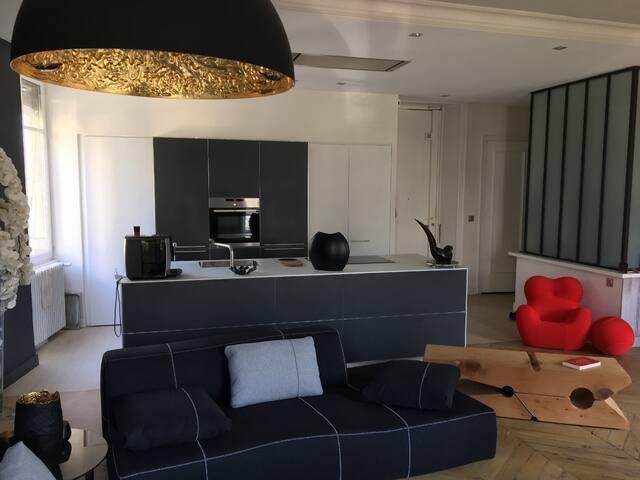 Luxury Haussmanian Appt 115m2 – Central LYON gallery image 5